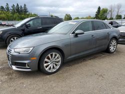 Salvage cars for sale at Bowmanville, ON auction: 2019 Audi A4 Komfort