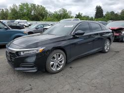 Honda salvage cars for sale: 2019 Honda Accord LX