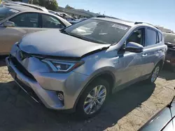 Toyota Vehiculos salvage en venta: 2017 Toyota Rav4 HV Limited