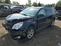 Salvage cars for sale at Lansing, MI auction: 2015 Chevrolet Equinox LT