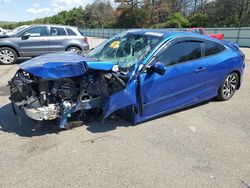 Salvage cars for sale at Brookhaven, NY auction: 2016 Honda Civic LX