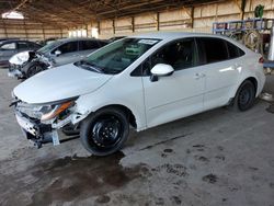 Toyota Corolla le salvage cars for sale: 2022 Toyota Corolla LE