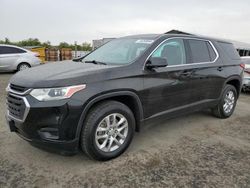 Salvage cars for sale at Fresno, CA auction: 2018 Chevrolet Traverse LS