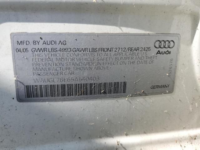 2005 Audi New S4 Quattro