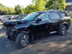 Salvage cars for sale at Marlboro, NY auction: 2024 Nissan Pathfinder SL