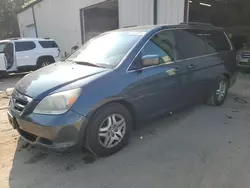 Honda Odyssey exl salvage cars for sale: 2005 Honda Odyssey EXL