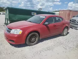 Salvage cars for sale at Hueytown, AL auction: 2014 Dodge Avenger SE