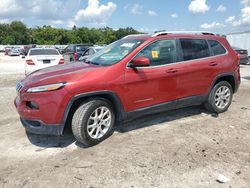 Salvage SUVs for sale at auction: 2014 Jeep Cherokee Latitude