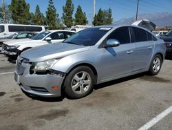 Salvage cars for sale from Copart Rancho Cucamonga, CA: 2014 Chevrolet Cruze LT