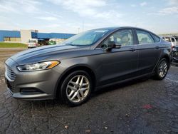 2014 Ford Fusion SE en venta en Woodhaven, MI