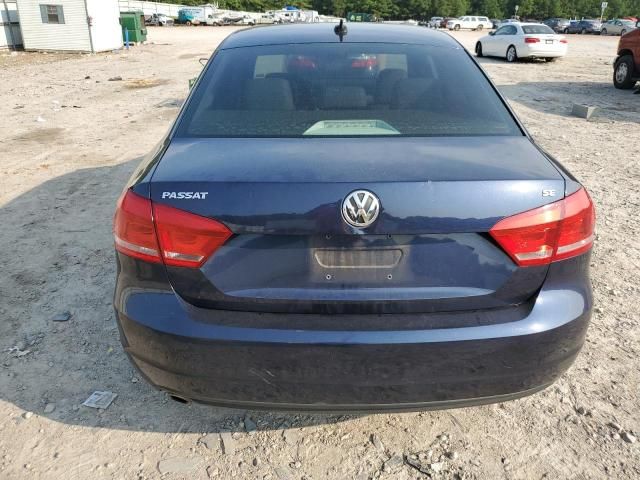 2012 Volkswagen Passat SE