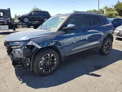 Chevrolet salvage cars for sale: 2021 Chevrolet Trailblazer LT