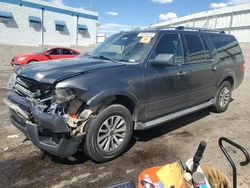 Salvage cars for sale at Albuquerque, NM auction: 2017 Ford Expedition EL XLT