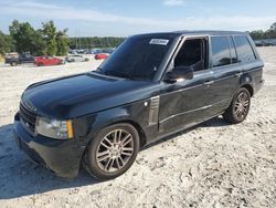 Salvage cars for sale at Loganville, GA auction: 2011 Land Rover Range Rover HSE