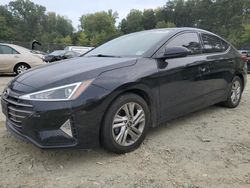 Salvage cars for sale at Waldorf, MD auction: 2020 Hyundai Elantra SEL