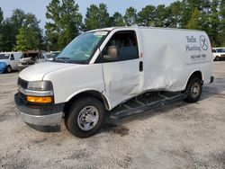 Salvage trucks for sale at Harleyville, SC auction: 2020 Chevrolet Express G2500