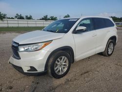 Toyota salvage cars for sale: 2016 Toyota Highlander LE