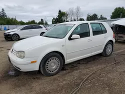 Salvage cars for sale at Bowmanville, ON auction: 2002 Volkswagen Golf GLS