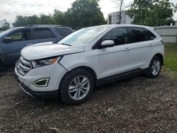 Salvage cars for sale at Central Square, NY auction: 2015 Ford Edge SEL