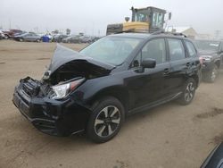 Subaru salvage cars for sale: 2017 Subaru Forester 2.5I