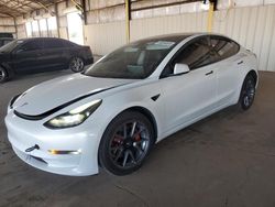 Salvage cars for sale at Phoenix, AZ auction: 2022 Tesla Model 3