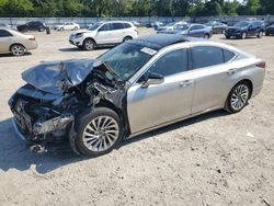 Salvage cars for sale at Hampton, VA auction: 2019 Lexus ES 350