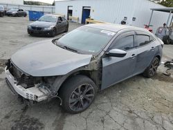 Salvage cars for sale at Vallejo, CA auction: 2019 Honda Civic Sport