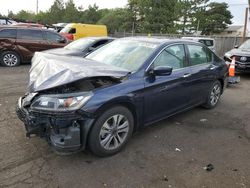 Salvage cars for sale at Denver, CO auction: 2015 Honda Accord LX