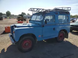 Salvage cars for sale at Hillsborough, NJ auction: 1961 Land Rover Series IIA