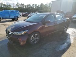 Flood-damaged cars for sale at auction: 2021 Nissan Sentra SV