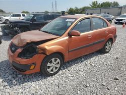 Salvage cars for sale at Barberton, OH auction: 2009 KIA Rio Base