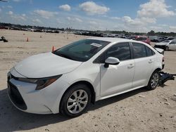 Toyota salvage cars for sale: 2022 Toyota Corolla LE