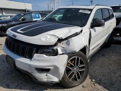 Salvage cars for sale at Chicago Heights, IL auction: 2017 Jeep Grand Cherokee Trailhawk