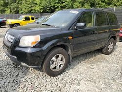 Honda salvage cars for sale: 2006 Honda Pilot EX