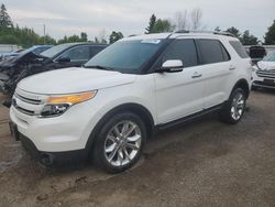 Ford salvage cars for sale: 2015 Ford Explorer Limited