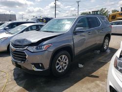 Salvage cars for sale at Chicago Heights, IL auction: 2020 Chevrolet Traverse LT