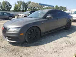 Salvage cars for sale at Spartanburg, SC auction: 2013 Audi A7 Prestige