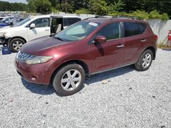 Nissan Murano salvage cars for sale: 2010 Nissan Murano S