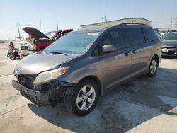 Salvage cars for sale from Copart Haslet, TX: 2014 Toyota Sienna LE