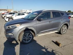 Salvage cars for sale at Grand Prairie, TX auction: 2018 Hyundai Tucson SEL