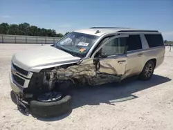 Salvage cars for sale at New Braunfels, TX auction: 2015 Chevrolet Suburban C1500 LT