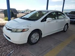 Salvage cars for sale at Phoenix, AZ auction: 2008 Honda Civic Hybrid