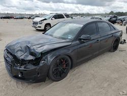 Salvage cars for sale at Houston, TX auction: 2016 Audi A8 L Quattro