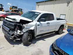 Salvage cars for sale at Haslet, TX auction: 2014 Toyota Tundra Double Cab SR