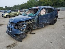 Salvage cars for sale at Ellwood City, PA auction: 2016 Chevrolet Equinox LT