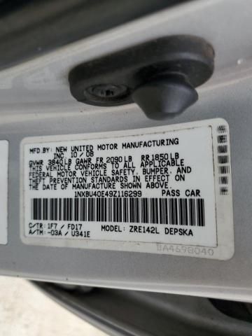 2009 Toyota Corolla Base