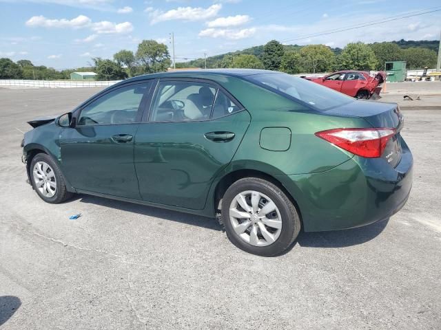 2016 Toyota Corolla L