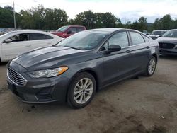 Salvage cars for sale at Marlboro, NY auction: 2019 Ford Fusion SE