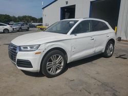 Salvage cars for sale at Glassboro, NJ auction: 2018 Audi Q5 Premium Plus