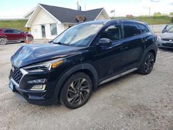 Salvage cars for sale at Northfield, OH auction: 2020 Hyundai Tucson Limited